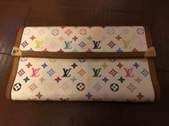 値下げ★ルイヴィトン★マルチカラー長財布！のサムネイル