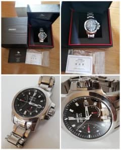 【美品、ベルト2本】セイコー　ブライツ フェニックス キネティック