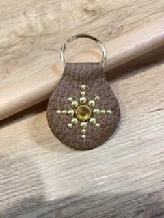 レザー　キーホルダー　スタッズ　レザークラフト　アメカジのサムネイル