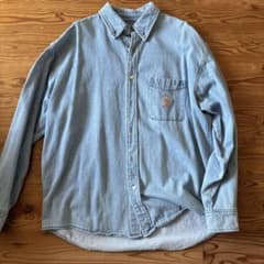 Mark Gonzales デニムシャツ バックプリントのサムネイル