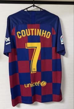 新品未使用 コウチーニョ バルセロナ ユニフォーム NIKE19-20シーズンのサムネイル