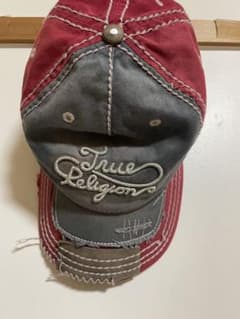 True religion キャップ　レザーパッチのサムネイル