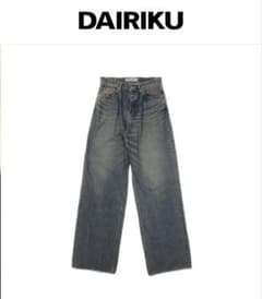 DAIRIKU ワイドレッグデニム 27インチ DAIRIKU ワイドレッグデニム 27インチ - メルカリ