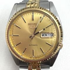 SEIKO 5 セイコー5 7S26-0500 自動巻き腕時計 裏スケ 美品
