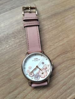 ア*ズ様 コーチ（COACH）レディース 電池式 腕時計 ピンク 花柄 ア*ズ様 コーチ（COACH）レディース 電池式 腕時計 ピンク 花柄 - メルカリ