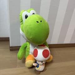 スーパーマリオ ヨッシー キノピオ ぬいぐるみ セットのサムネイル