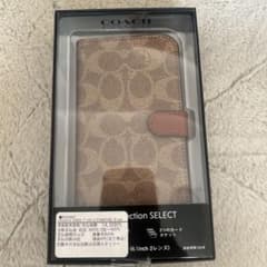 COACH 手帳型スマホケース ブラウン R22C04Tのサムネイル