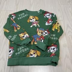 H&M PAW PATROL トレーナー 120cm グリーンのサムネイル