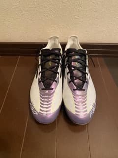 adidas F50 ホワイト パープル スパイク　25.5cmのサムネイル