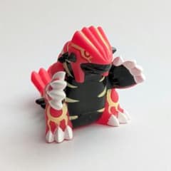 ポケモン ゲンシグラードン フィギュア ソフビ 指人形 ポケモンキッズ