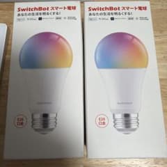 SwitchBot COLOR BULB E26（1個入り×2箱）のサムネイル
