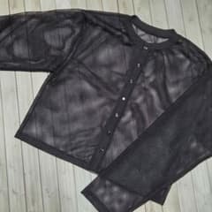 メッシュ 黒　ショートジャケットのサムネイル