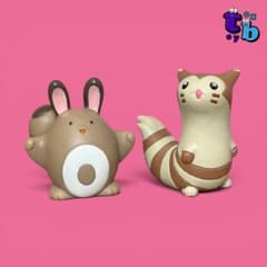 ポケモンセンター　指人形　オタチ　オオタチ　ポケモンキッズ ポケモンキッズ【オタチ/オオタチ】指人形No.C822 - メルカリ