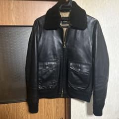 CINQUANTA 黒 レザージャケット 50のサムネイル