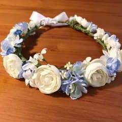 花冠☆ブルーホワイトのサムネイル
