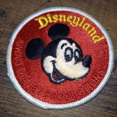 ミッキー　ワッペン　レトロ　ビンテージ　セット　袋無し