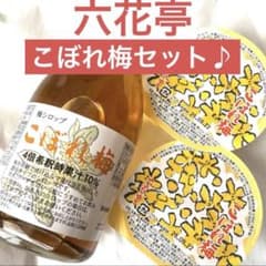 北海道♬︎♡六花亭 こぼれ梅セット シロップとゼリー 北海道限定 銘菓