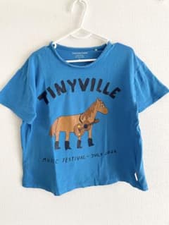 TINY COTTONS 馬のイラスト Tシャツ 6Yのサムネイル