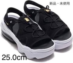 【新品】 NIKE ナイキ エアマックス ココ 25cm サンダル 黒×白のサムネイル