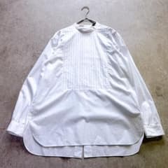極美品✨Drawer ドゥロワー コットンタックブザムバックリボンブラウス 