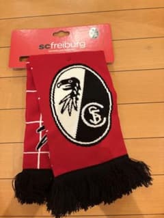 SC Freiburg フライブルク ドイツ サッカーマフラー フットボールのサムネイル