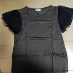 アナトリエオリーブ色 半袖Tシャツ サイズ38のサムネイル
