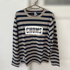 CHUMS ストライプ 長袖カットソー Sのサムネイル