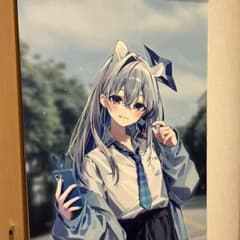 h*n様 ホロライブ 天音かなた おしおしお先生描き下ろし 等身大タペストリーのサムネイル