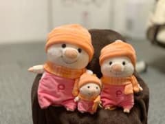 3点セット　ぷーとん　ニット帽のサムネイル