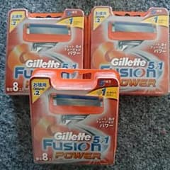 新品 お得セットジレットフュージョンパワーのサムネイル
