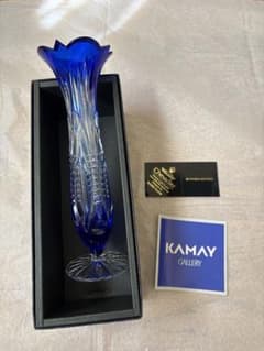 KAMEI GLASS Chevalier 花瓶 - メルカリ