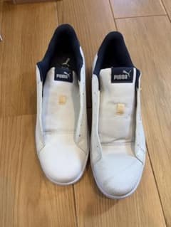 PUMA 운동화 화이트 네이비 28.5cm