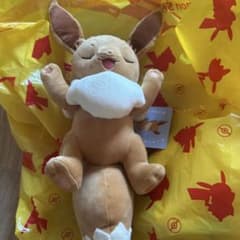 もっちりぬいぐるみ　おやすみ　イーブイ　ポケモンスリープのサムネイル