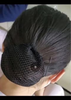 お団子ネット　シニヨンヘアのサムネイル