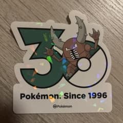 포켓몬 30주년 한국 팝업 스티커 씰 카이로스