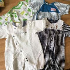 とんこ様専用 新生児 ロンパース4枚のサムネイル