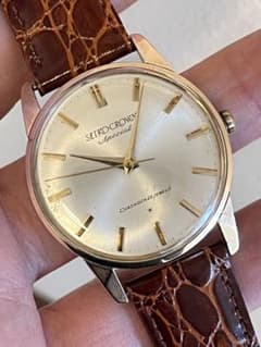 セイコークラウンスペシャル 可動品 1963年7月 14KGF cal341 - メルカリ