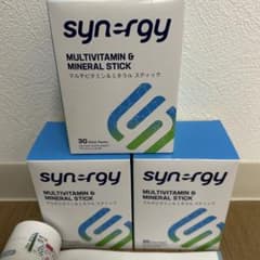 Synergy マルチビタミン＆ミネラル スティック 3箱のサムネイル