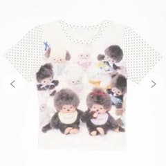 WEGO モンチッチ　Tシャツ　ホワイト　ミニT もんちっち　monchi m83344557724_1.jpg?1784459026