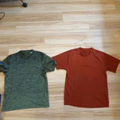 adidas スポーツTシャツ 2色セットのサムネイル