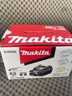 マキタ　18V 6.0Ah BL1860B 純正バッテリー　新品未使用のサムネイル