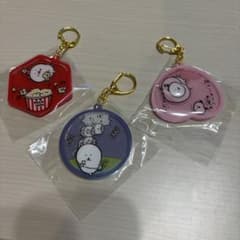 ナガノキャラクターズ　うごくアクリルキーホルダー　３点セット