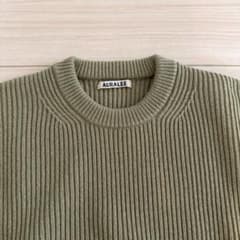 AURALEE リブニット セーター 長袖のサムネイル