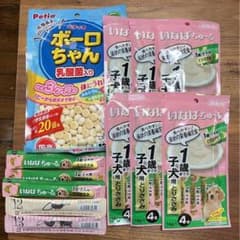 いなば ちゅーる 子犬用 27本 ペティオ ボーロちゃん 1袋のサムネイル