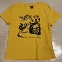 グラフィックプリント Tシャツ イエロー Mサイズのサムネイル