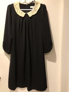 SWEET MOMMY ブラックワンピース Sサイズ　授乳服のサムネイル