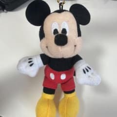 Disney ミッキーマウス ぬいぐるみ マスコット キーチェーンのサムネイル