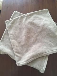 無印良品　クッションカバーのサムネイル