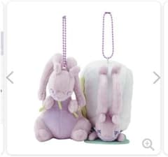 ポケモン　にたものどうしヌメルゴン&ヒスイヌメルゴン磁石でくっつくペアマスコットのサムネイル