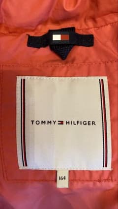 【美品】TOMMY HILFIGER ダウンコート 164 ピンクのサムネイル